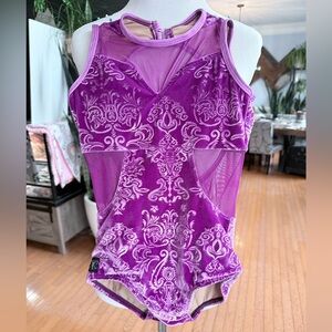 Purple Lace Leotard
